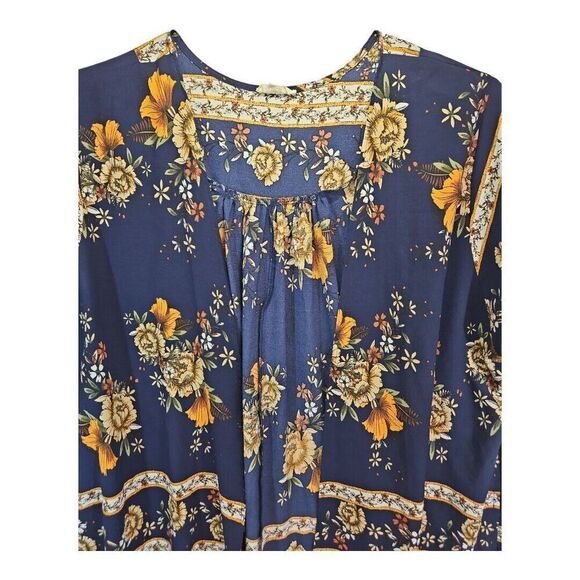 C.O.C. Clothing Obsessed Company Plus Size Floral Cover Up Cardigan 3X - Picture 2 of 7